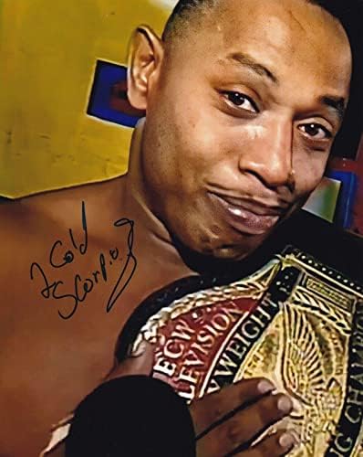 2 Hladni škorpion potpisano 8x10 Photo WWE Flash Funk New Japan Pro Wrestling WCW ECW - Fotografije s autogramima
