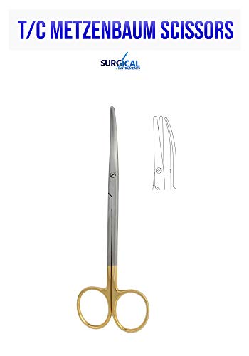 Škare in / in kirurški alati 4 zakrivljeni medicinski stomatološki Veterinarski Alati Zlatni umetci od volframovog karbida