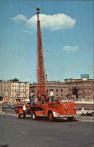 Bostonski vatrogasni odjel Tower br. 1 Boston, Massachusetts MA Originalni vintage razglednica