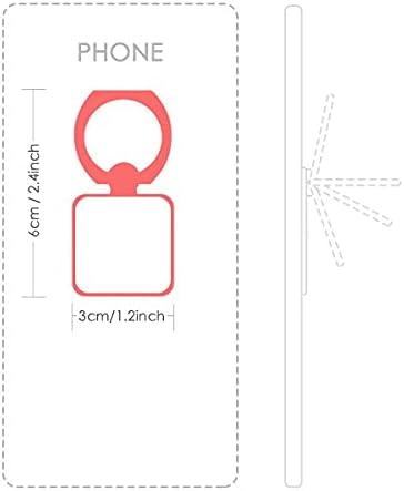 Težina plava kvadratna upozorenja Mark kvadratni držač za stajalište za mobitel, nosač nosača Univerzalni poklon za podršku