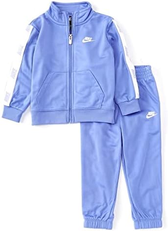 Nike Mali Boys Logo snimanje pune zip jakne i jogger gant tricot 2 komada set