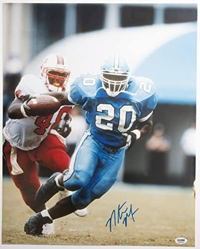 Natrone znači potpisan UNC Tarheels 16x20 Photo PSA/DNA CoA Slika Sjeverna Karolina - Autografirani NFL fotografije