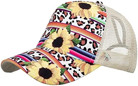Bejzbol kapica hip hop hat modna prozračna plaža prilagođava šešir za zaštitu od sunca vanjski uzorak Printhats za žene