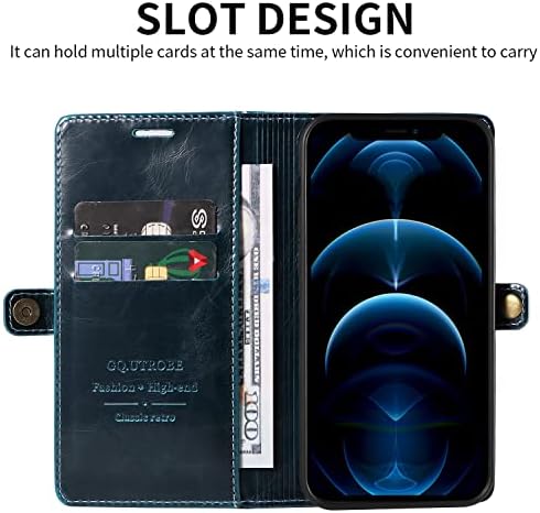 Torbica-novčanik XYX, kompatibilan s Xiaomi Poco X3 NFC, blokiranje RFID retro-flip torbica za telefon od umjetne kože sa držačem za