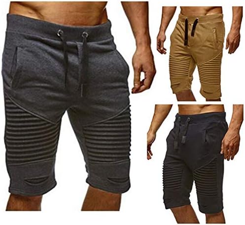 ; Muške sportske kratke hlače za trčanje na otvorenom prozračne kratke hlače za vježbanje u teretani brzo suhe kratke hlače za izgradnju