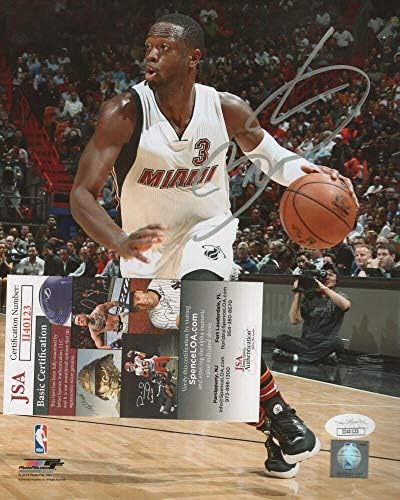 Dwyane Wade Miami Heat potpisao Autografirani 8x10 Photo JSA II40123