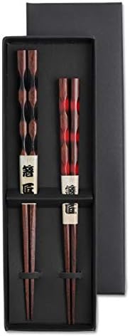 CTOC Japan Select CTCG160 štapića, crna, crvena, velika 9,1 inča, mali 8,3 inča, par, par, 2 parova set