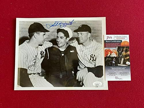 Phil Rizzuto/Charlie Keller Autographed 8x10 Photo Yankees - Autografirani MLB fotografije