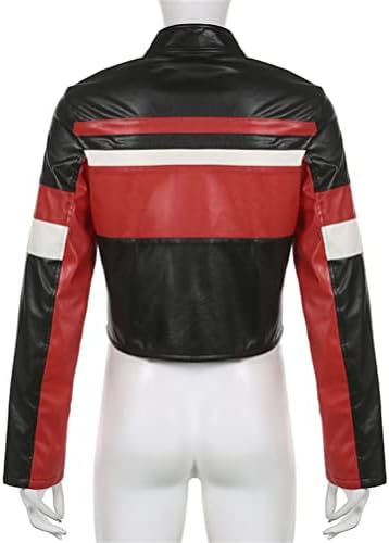 Heibai xiong kožna motociklistička jakna kaput goth biciklista Windbreaker motociklistička košulja za žene