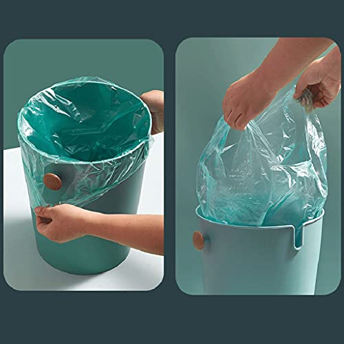 Kante za smeće bucket bucket kanta za smeće za kućanstvo rotirajuća kreativna uredska Mini kanta za odlaganje smeća kuhinja
