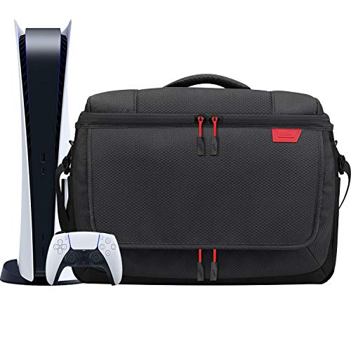 Torbica za nošenje konzole A. M. Za A. M. 5 zaštitna torba preko ramena putna torba za nošenje kontrolera, monitora, slušalica, diskova