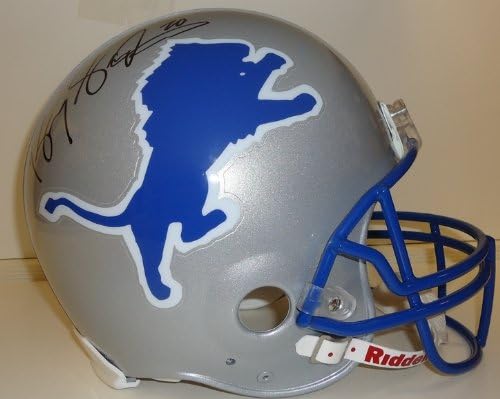 Barry Sanders Autografirani Detroit Lions Pro Line kaciga