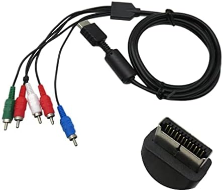 Komponentni A/V kabel visoke razlučivosti RCA 180 cm/6 metara, 2 komada za Sony Playstation 2 i PlayStation 3 HAOYU