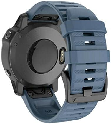 BCMCBV 26 20 22 mm silikonski remen za brzo otpuštanje za Garmin Fenix ​​7x 6x Watch EasyFit Wrist Band remen