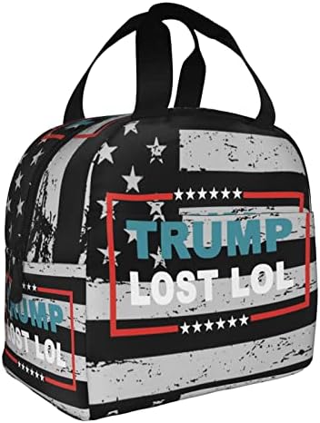 SWPWAB Donald Trump izgubio je lol za višestruku prijenosnu foliju zadebljanu izoliranu bento torbu i za muškarce i za žene
