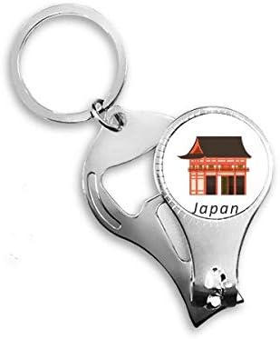 Japanska tradicionalna edo kultura kuća za nokte za nokt ring ključ za otvarač za otvarač boca za bočicu