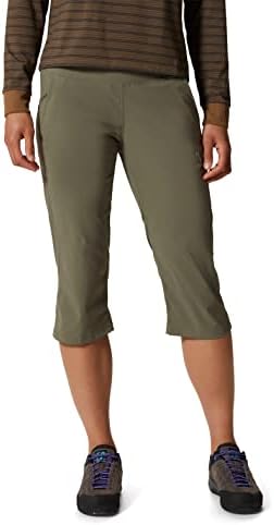 Mountain Hardwear Ženska dinama/2 Capri hlača za penjanje, kampiranje i svakodnevno nošenje | Zaštita od mirisa i zaštite od sunca