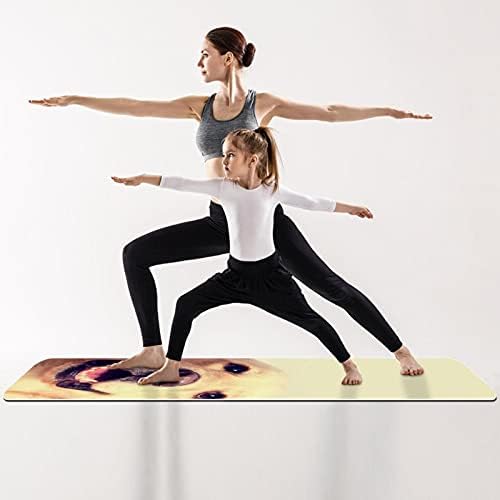 Vrhunska debela prostirka za jogu od ekološke gume za zdravlje i fitness neklizajuća prostirka za sve vrste joga i pilates vježbi