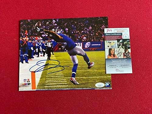 Odell Beckham Jr, Autographed 8x10 Photo Giants - Autografirani NFL fotografije
