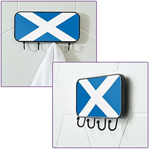 Zidne kuke za viseće kućne kuke, škotske zastave, kuke za kupaonice kuhinjske kuke ljepljive kuke