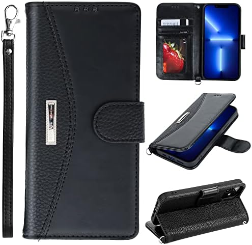 Kožna torbica za novčanik za telefon od 13 do 13, preklopne Futrole za telefon, Zaštitna torbica na čvrstom magnetskom zatvaraču s