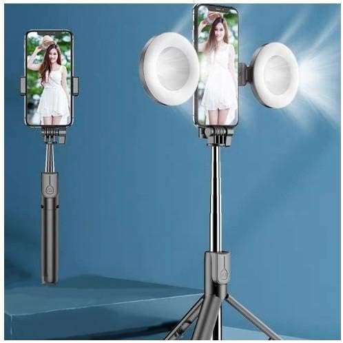 Boxwave postolje i montiranje kompatibilno s Yezz Art 1 Pro - Ringlight Selfiepod, Selfie Stick ispružena ruka s prstenom za Yezz Art