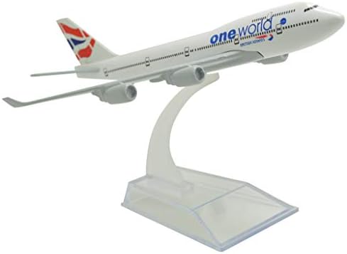 Tang dinastija 1: 400 16cm B747-400 British Airways Metal Airplane Model Avion Plane Model Model