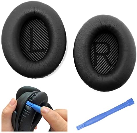 Premium zamjenski jastučići za uši za Bose Tihichofort QC35, tiha udobnost QC 35 II SUDIJA EAR - BOSE SHILLPHENS Zamjenski dijelovi