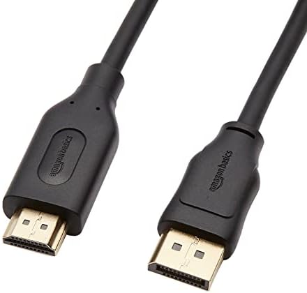 Osnove Jednosmjerni kabel DisplayPort, HDMI Display Cable 4K@30 Hz - 6 metara, 10 komada, Crne,Tv