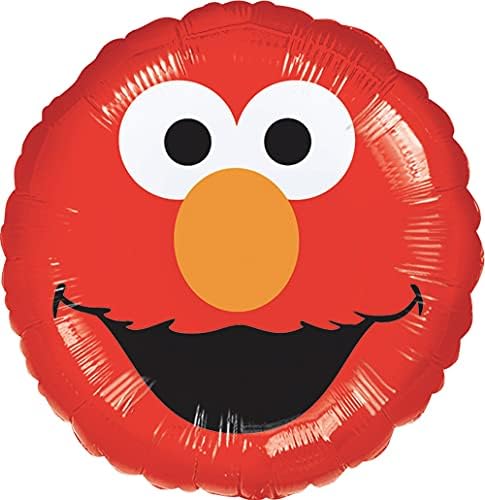 ELMO 1. rođendanski zabava Opskrbi ukrasima balona s Elmo Air napuhanim stolom Topper