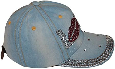 Ženska bejzbolska kapa od dijamanta od dijamanta od dijamanta Traper šešir od trapera za žene poklon bling za žene