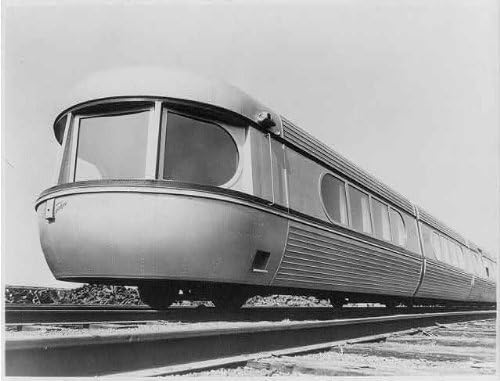 PovijesneFindings Foto: American Car & Foundry Company, TALGO Željeznički vlak, RR, Lounge Cars, 1954