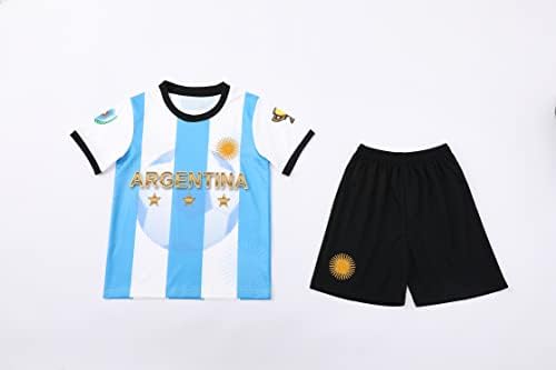 Argentina svjetska prvaka izdanje sportskog nogometa nogometaš dječaci Kids mladeži košulja