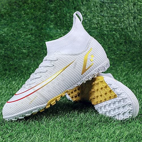 Rycofu unisex nogometne cipele travnjake za mlade nogometne čizme futsal cleats zatvoreni atletski tf tenisice