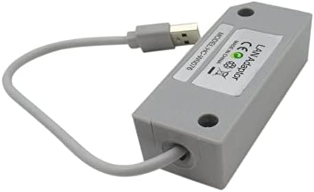 Sivi USB 10/100Mbps Ethernet mrežni adapter odgovara za Nintendo Wii/Wii U/Switch