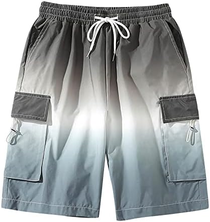 Muške teretne kratke hlače, muške ljetne kratke kratke hlače labave casual multi džepove muške kratke hlače