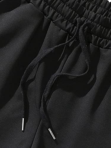 Gorglitter muške grafičke hladne kratke kratke hlače struka struka vježba kratka ulična odjeća s džepovima