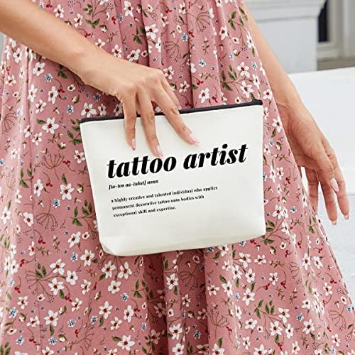 FKOVCDY TATTOO ARTUNS Pokloni za šminkanje torbe Tatoviranje Pokloni za tettooist tetovaža tetovaža umjetnički umjetnički rođendan