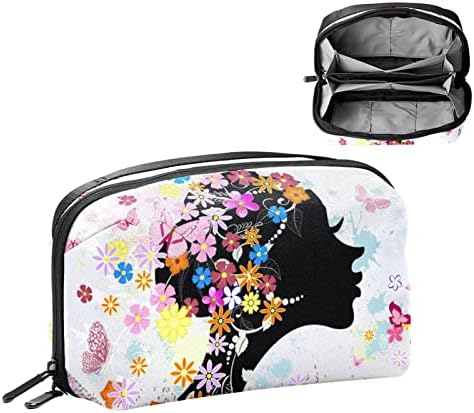Kozmetička torbica za žene Slatka modna torbica Kozmetička torbica prostrana putna toaletna torba pokloni za djevojčice cvjetni ružičasti