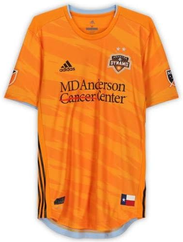 Mauro Manotas Houston Dynamo FC Autographed Match -korišteni 9 Orange Jersey iz sezone 2020 MLS - Autografirani nogometni dresovi