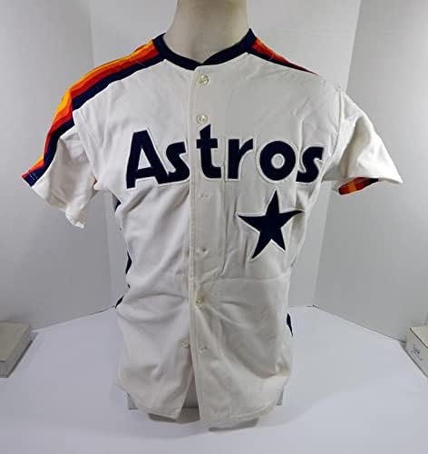 Houston Astros Rafael Ramirez 16 Igra je koristio bijeli Jersey 42 DP35551 - Igra korištena MLB dresova