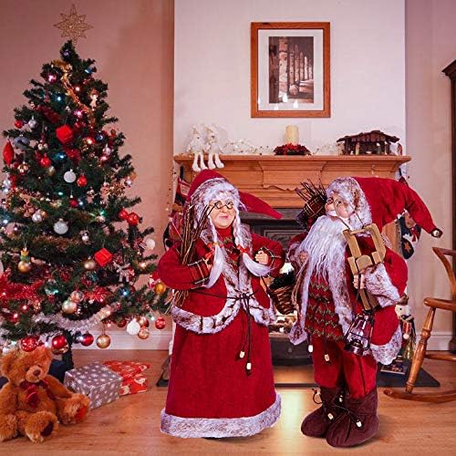 Yeepsing božićni Djed Božićnjak, ručno izrađeni Djed Mraz, stil 2022., otac i majka Božić, lutka Djeda Mraza, dekor Djeda Mraza, igračka