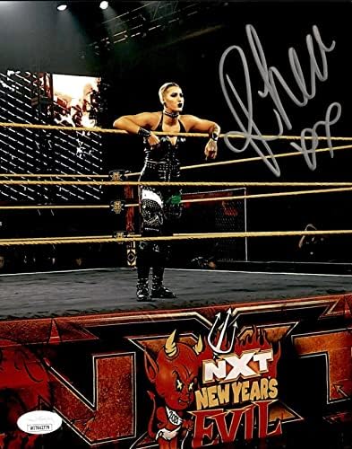 Rhea Ripley potpisala WWE RAW 8X10 Fotografija 12 JSA svjedok CoA NXT - Fotografije s autogramiranim hrvanjima