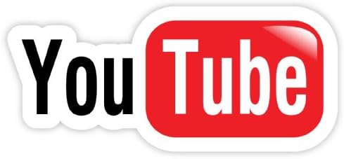 You Tube YouTube naljepnica naljepnica 6 x 3