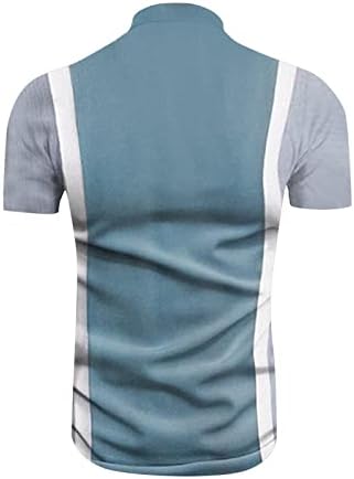 Generičke muške polo majice košulje s kratkim rukavima košulje s patentnim zatvaračem ljetne golf košulje košulje za vježbanje veliko