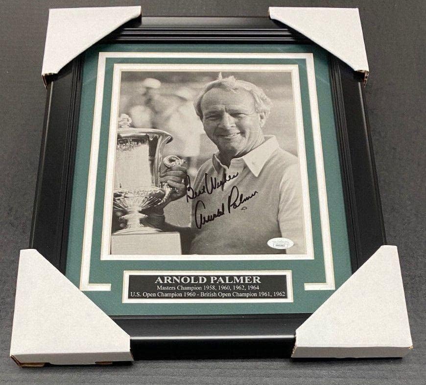 Arnold Palmer potpisao je autogramirani uokvireni 8x10 Photo JSA CoA - Fotografije s autogramiranim golfom