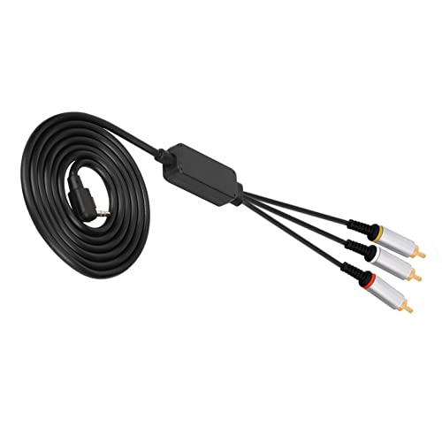 Audio video kabel, 1,5m ABS materijal Mala malu veličinu TV kabel AV kabel za igrač za PSP2000 3000