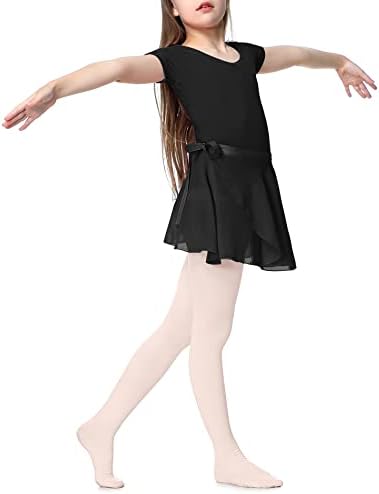 Američki trendovi mališani leotard baleti za djevojčice kratke rukave djevojke plesne baletne haljine