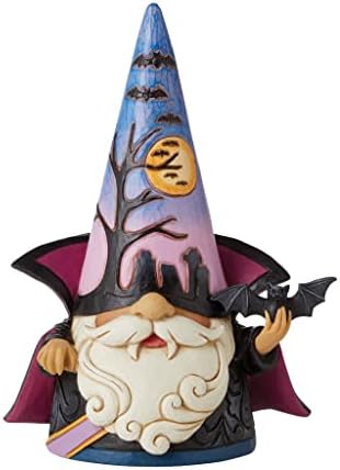 Enesco Jim Shore Heartwood Creek Halloween Vampire Gnome Figurica, 7 inča, višeslojna