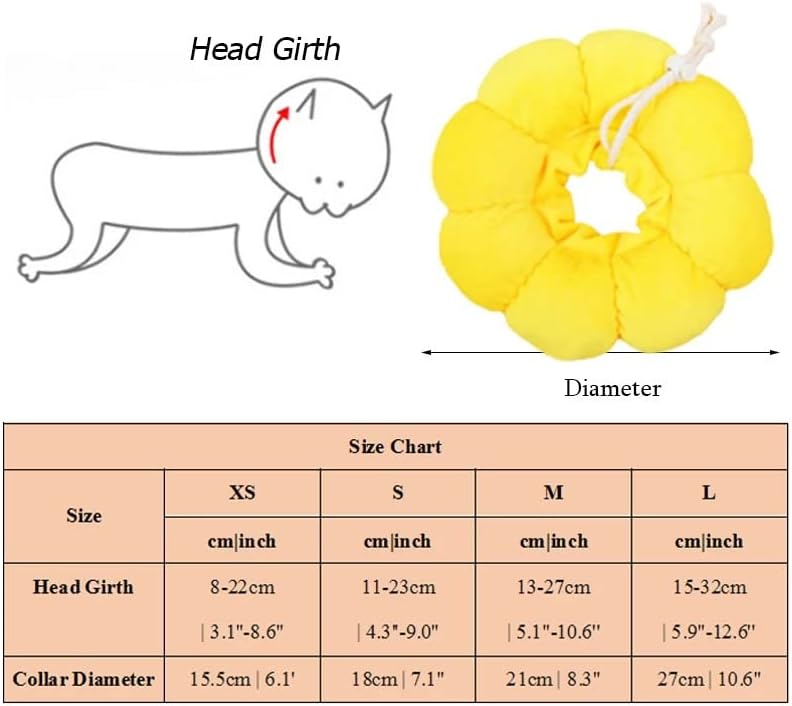 DHTDVD mačja ovratnik Podesivi pamučni sunčani cvjetni ovratnik Anti za zadah zalogaj zalogaj za štene male pse kućne ljubimce